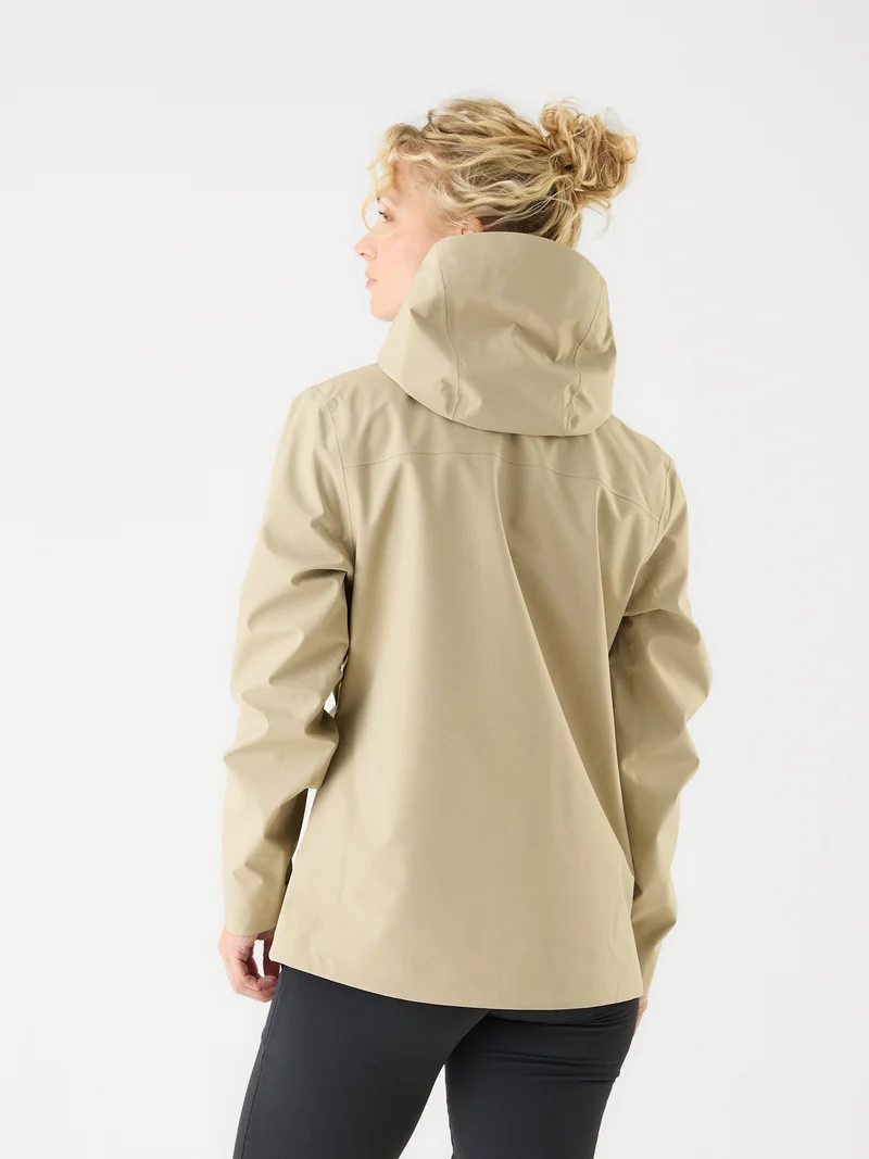 AR Hardshell Jacket Beige | Women