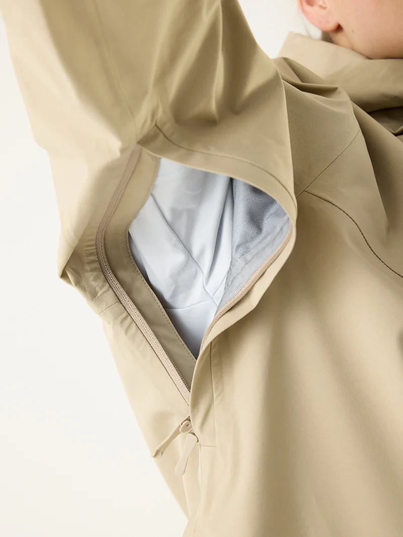 AR Hardshell Jacket Beige | Women