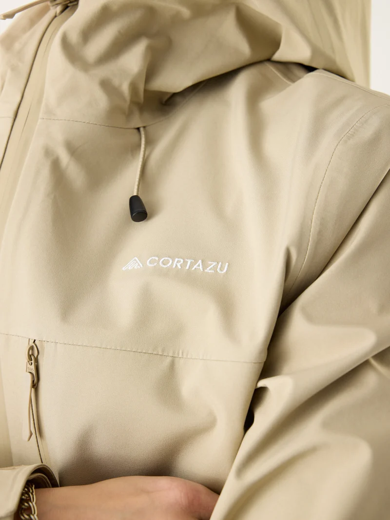 AR Hardshell Jacket Beige | Women