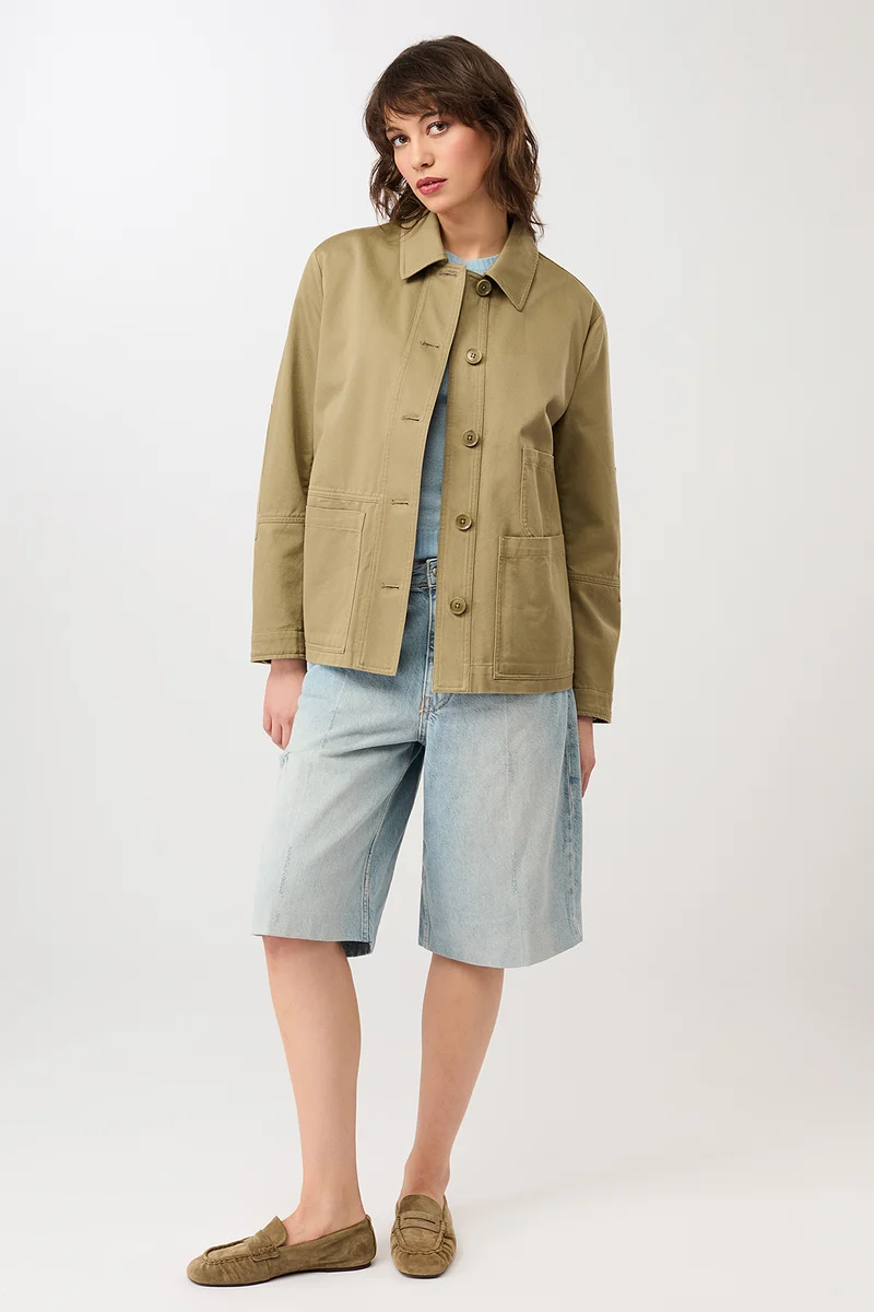 Kurze Jacke mit Knöpfen (Breeze)