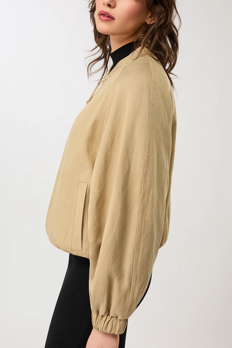 Bomberjacke aus Tencel® (Breeze)