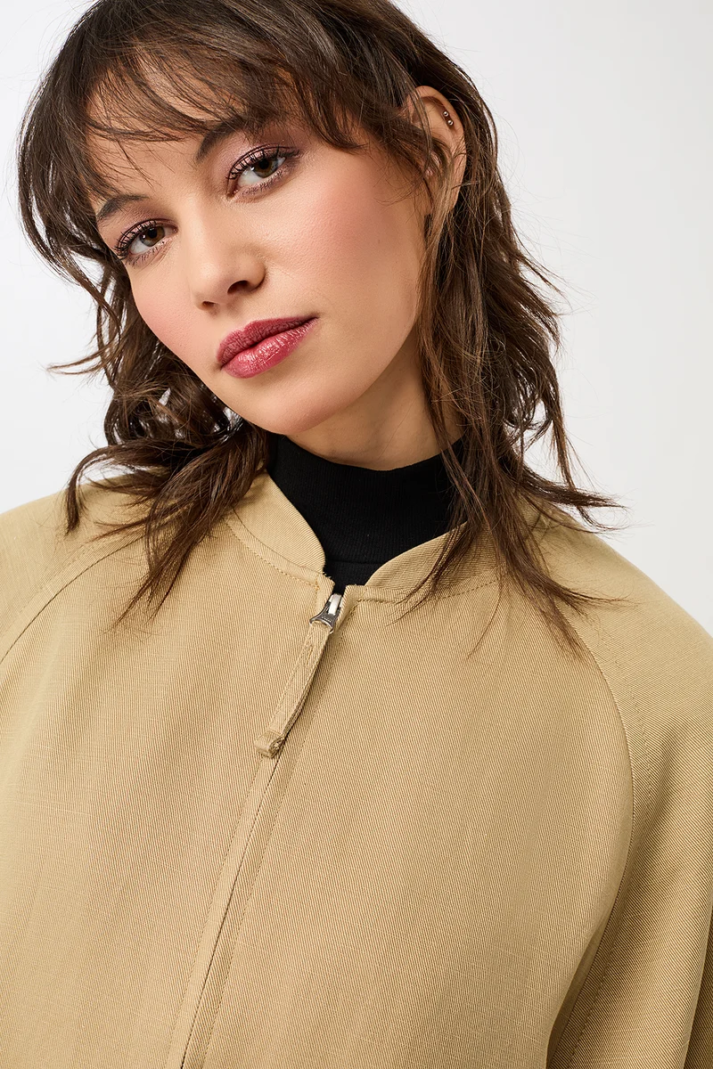 Bomberjacke aus Tencel® (Breeze)