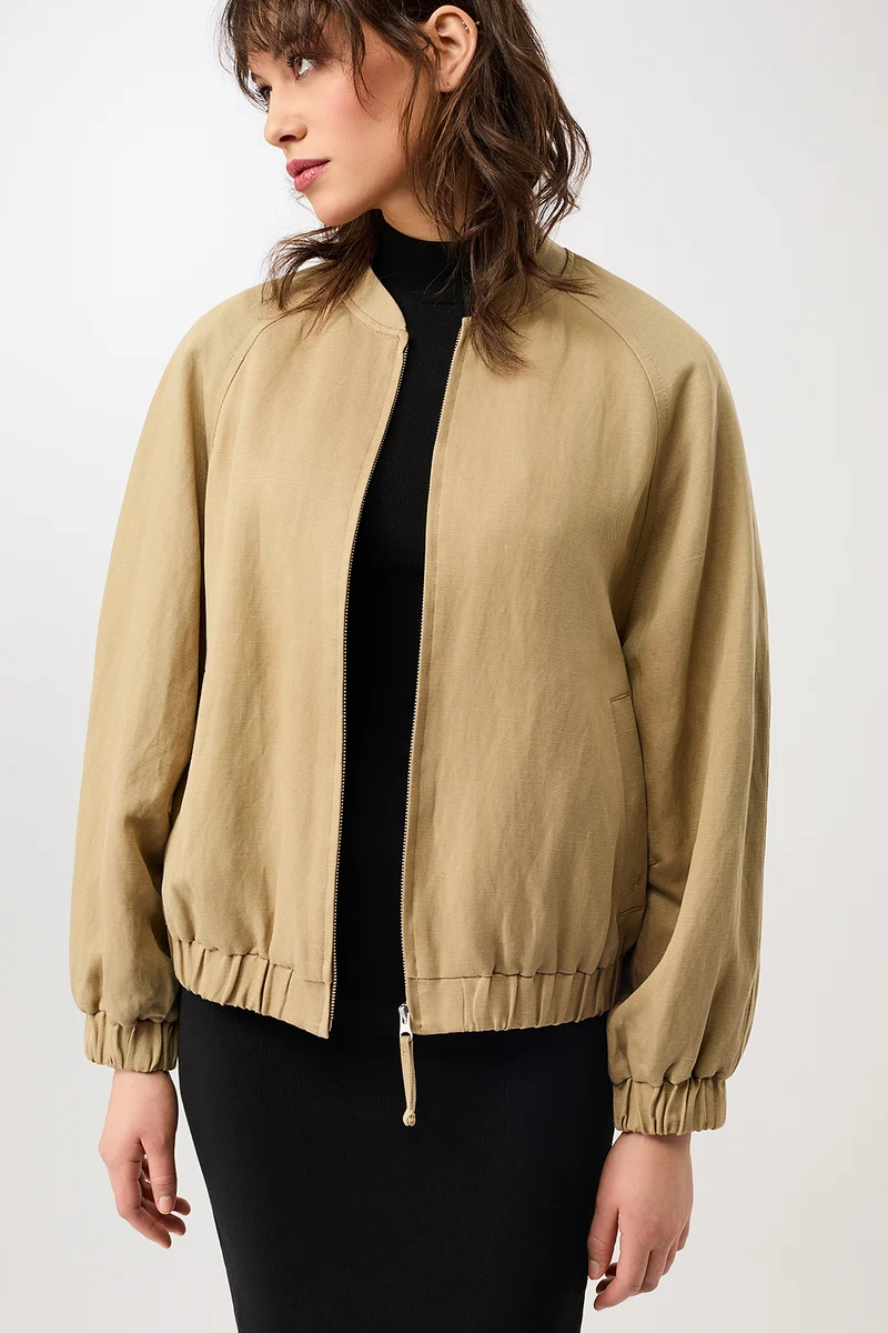 Bomberjacke aus Tencel® (Breeze)