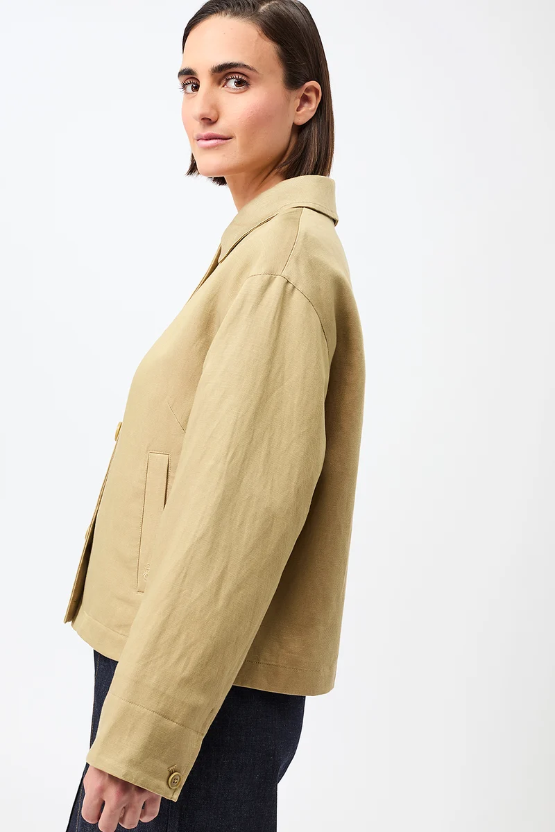 Kurze Jacke aus Tencel® (Breeze)