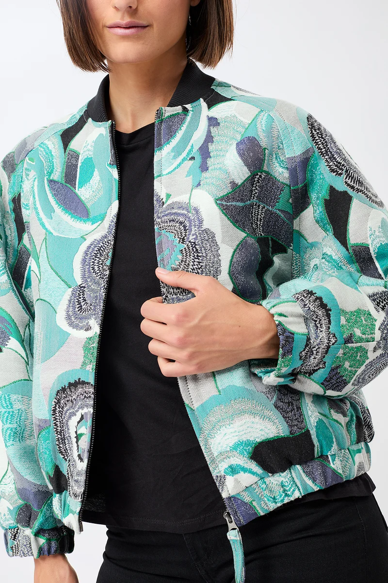 Bomberjacke aus exclusivem Jacquard (Original Jaquard)