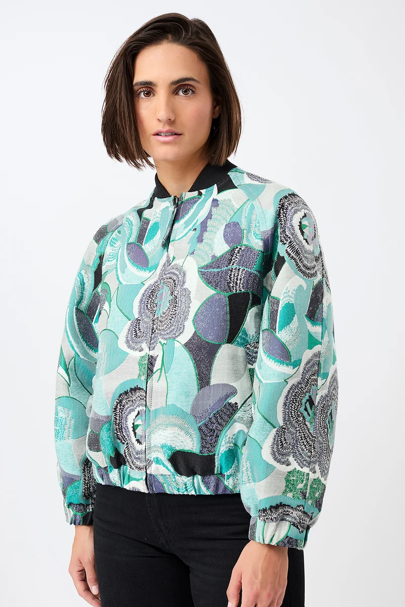Bomberjacke aus exclusivem Jacquard (Original Jaquard)