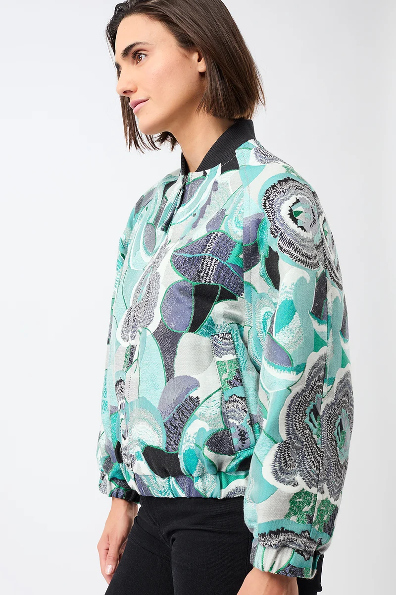 Bomberjacke aus exclusivem Jacquard (Original Jaquard)