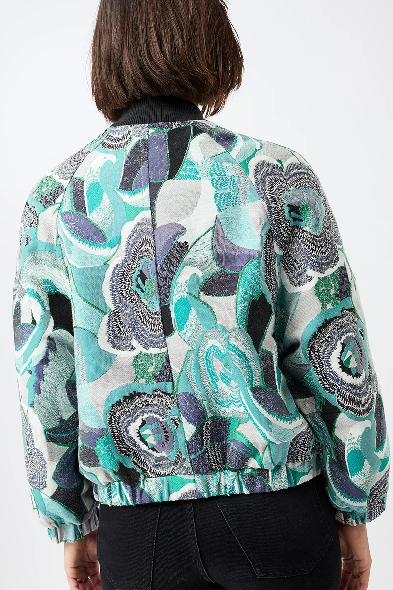 Bomberjacke aus exclusivem Jacquard (Original Jaquard)