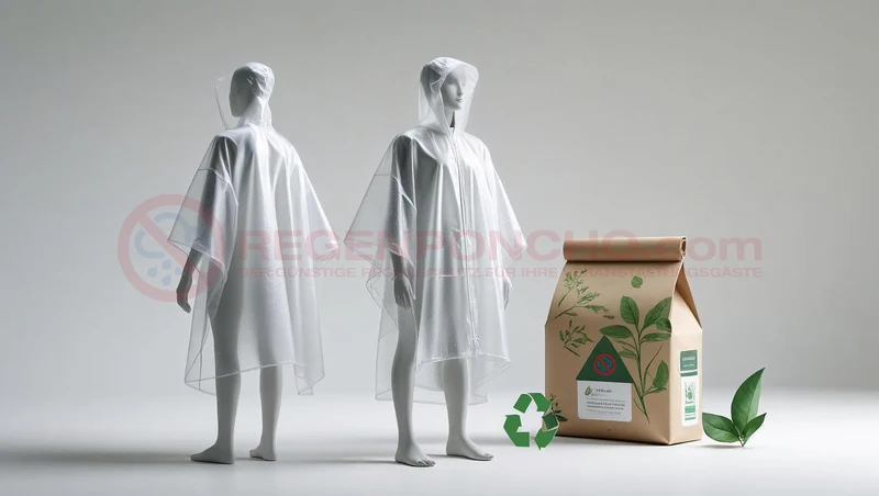 BIO Regenponcho kaufen – Nachhaltig, Vegan & Kompostierbar ab 4,50 €