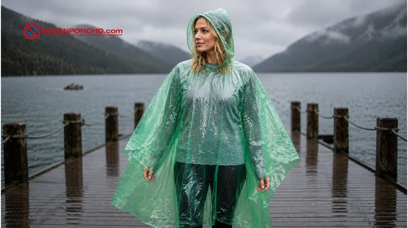 Einweg Regenponcho transparent ab 0,49 € – Regenschutz für Festivals, Events & Großhandel