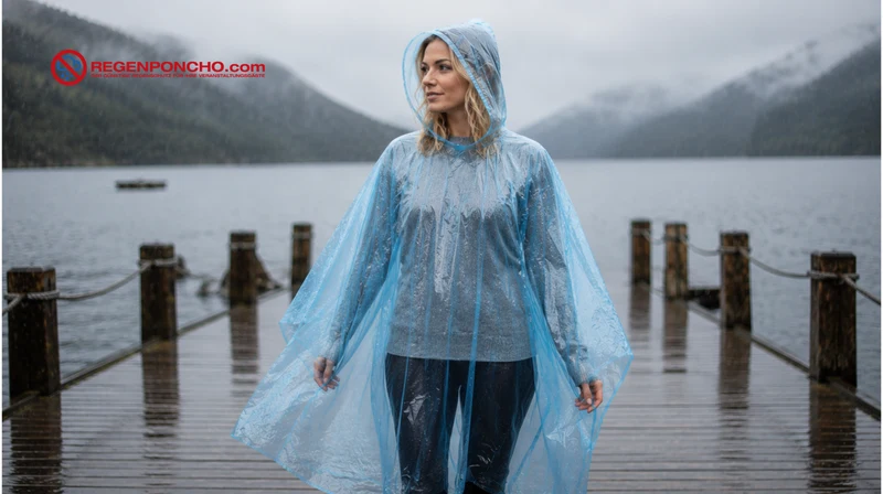 Einweg Regenponcho transparent ab 0,49 € – Regenschutz für Festivals, Events & Großhandel