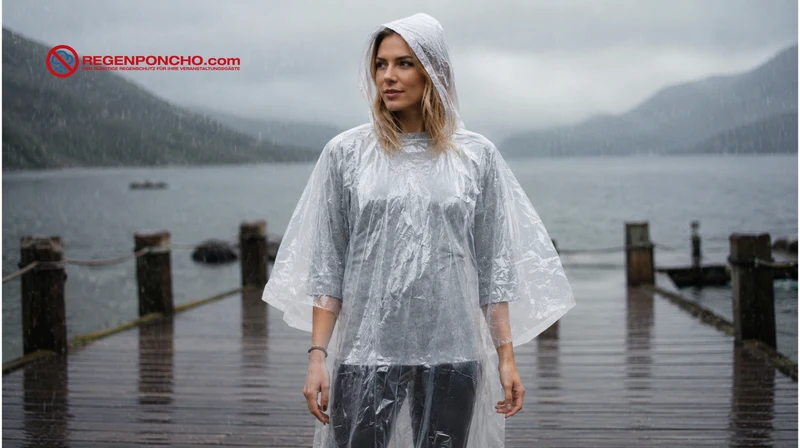 Einweg Regenponcho transparent ab 0,49 € – Regenschutz für Festivals, Events & Großhandel