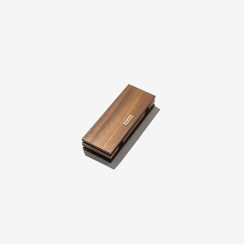 50L Folding Storage Box Wood Top