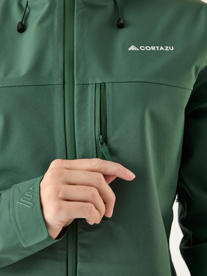 AR Hardshell Jacket Dark Green | Women