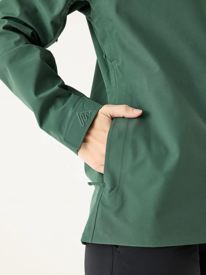 AR Hardshell Jacket Dark Green | Women