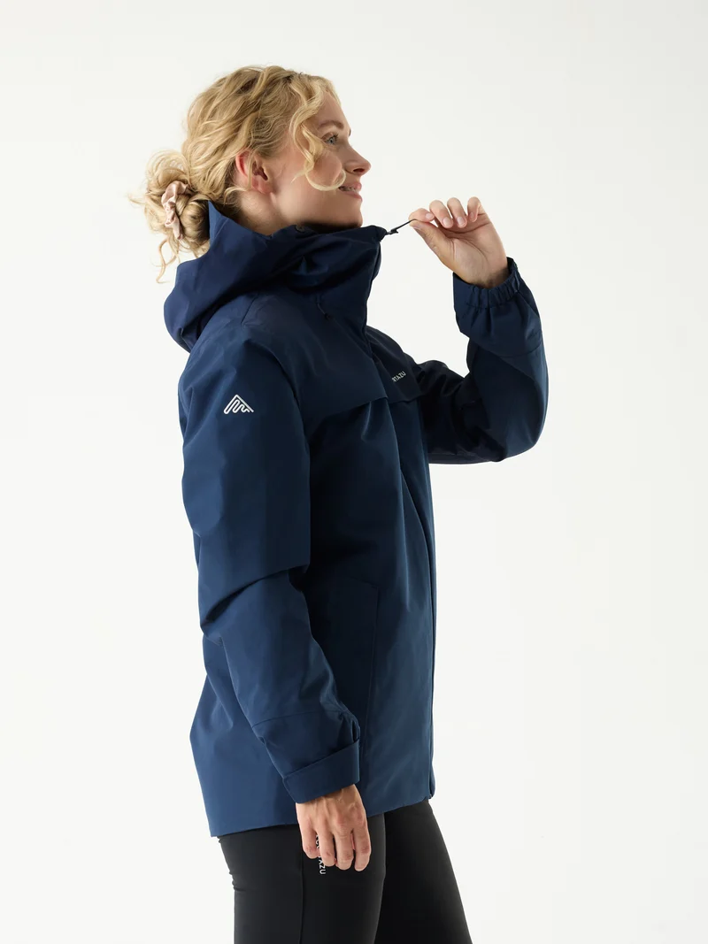 Delta INS Hardshell Jacket 10M Dark Blue | Women