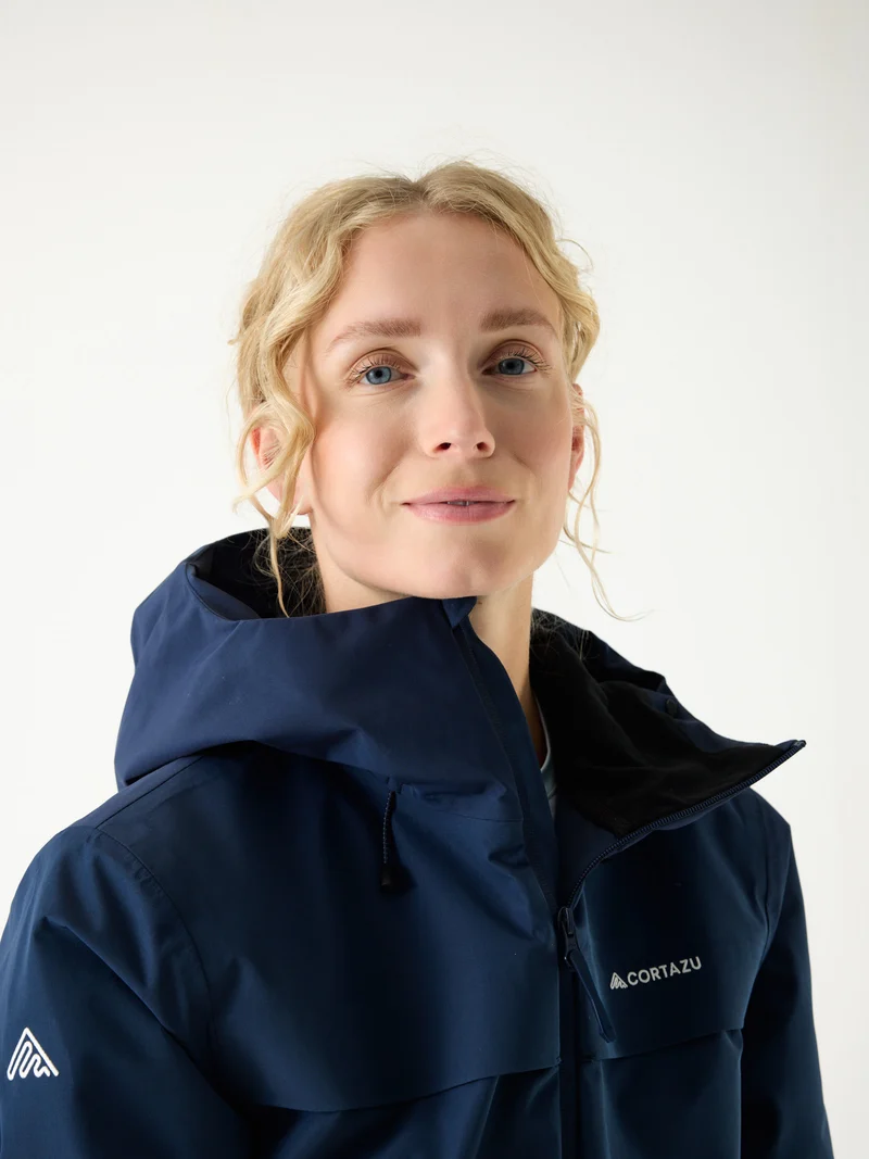 Delta INS Hardshell Jacket 10M Dark Blue | Women