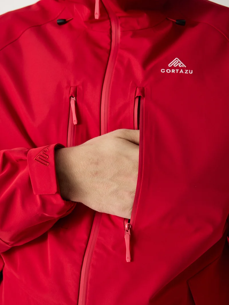 Mountain Hardshell Jacket 10M Red | Men