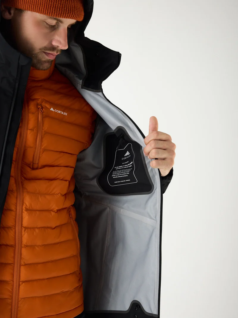 Mountain Hardshell Jacket 10M Black | Men