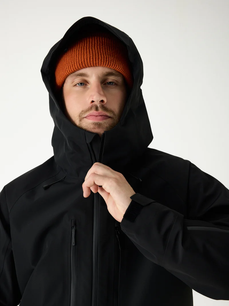 Mountain Hardshell Jacket 10M Black | Men