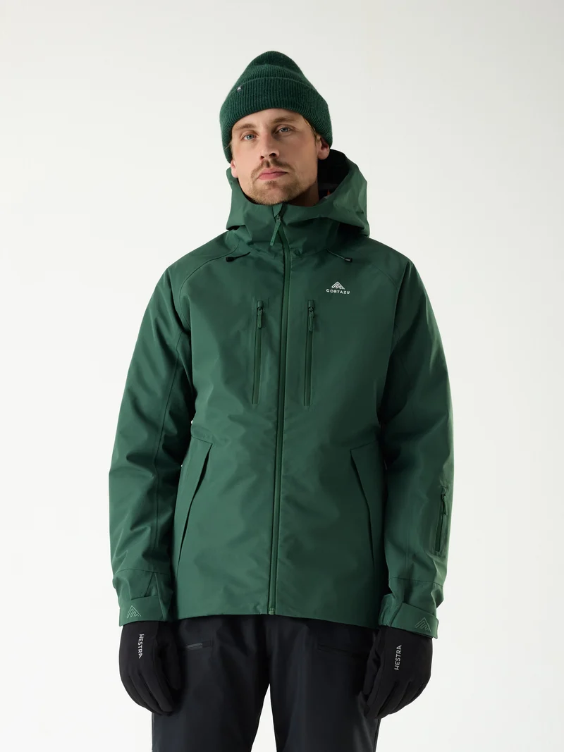 Mountain Hardshell Jacket 10M Dark Green | Men