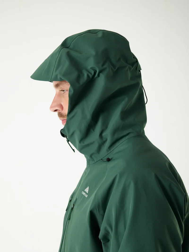 Mountain Hardshell Jacket 10M Dark Green | Men