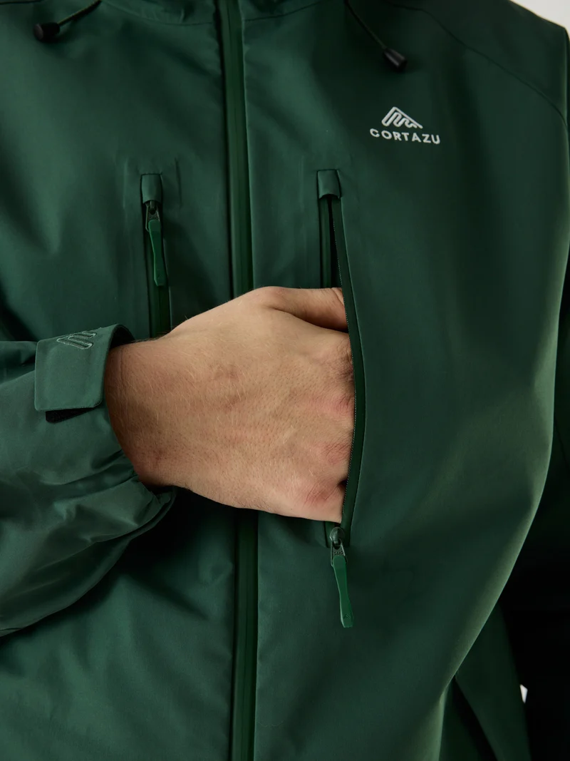 Mountain Hardshell Jacket 10M Dark Green | Men