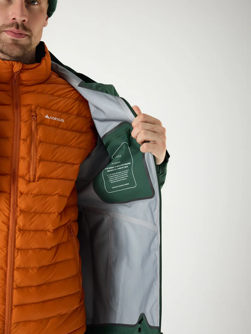 Mountain Hardshell Jacket 10M Dark Green | Men