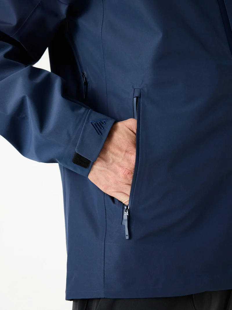 Alpine Shell Jacket Dark Blue | Men