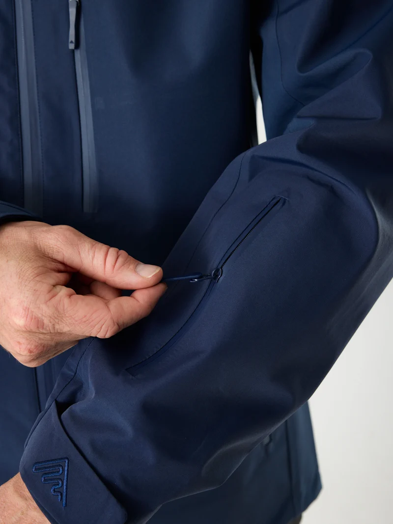 Alpine Shell Jacket Dark Blue | Men
