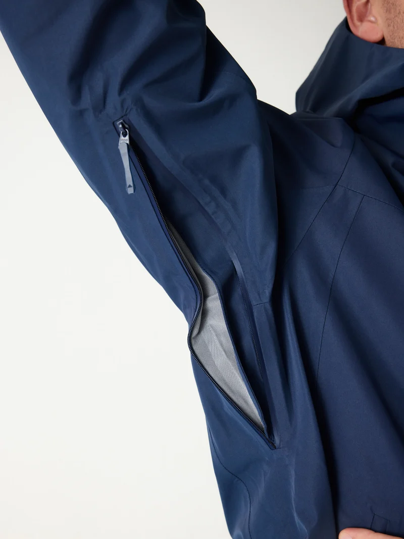 Alpine Shell Jacket Dark Blue | Men