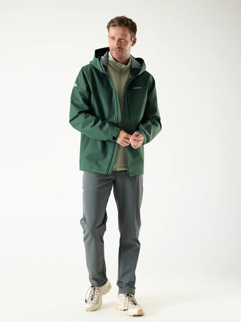 Alpine Shell Jacket Dark Green | Men