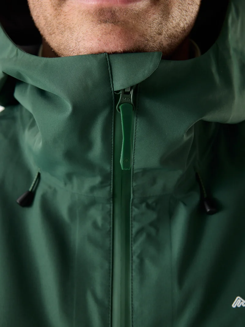 Alpine Shell Jacket Dark Green | Men
