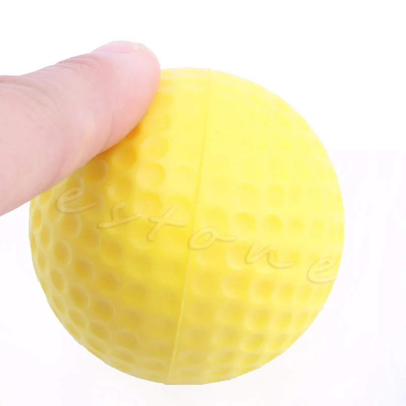 Yellow Sponge Elastic Golf Balls