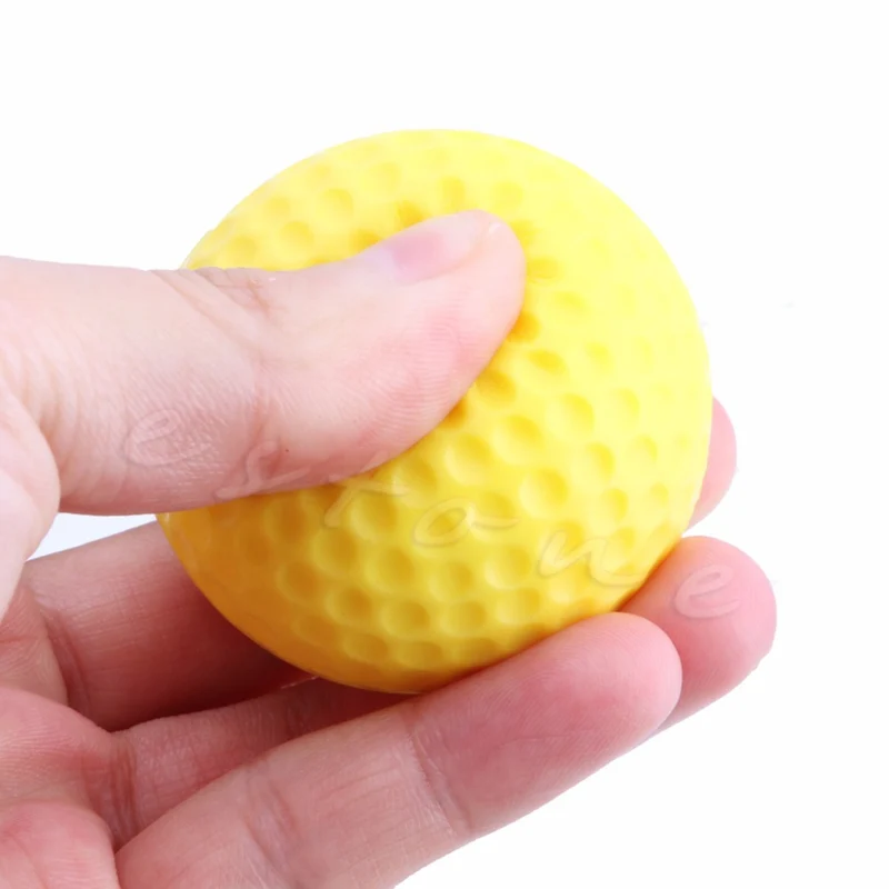 Yellow Sponge Elastic Golf Balls