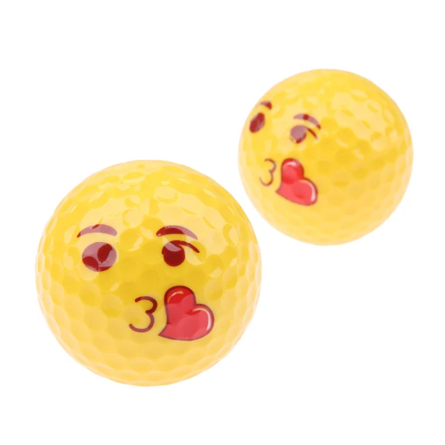 Emoji Emoticon Golf Practice Balls