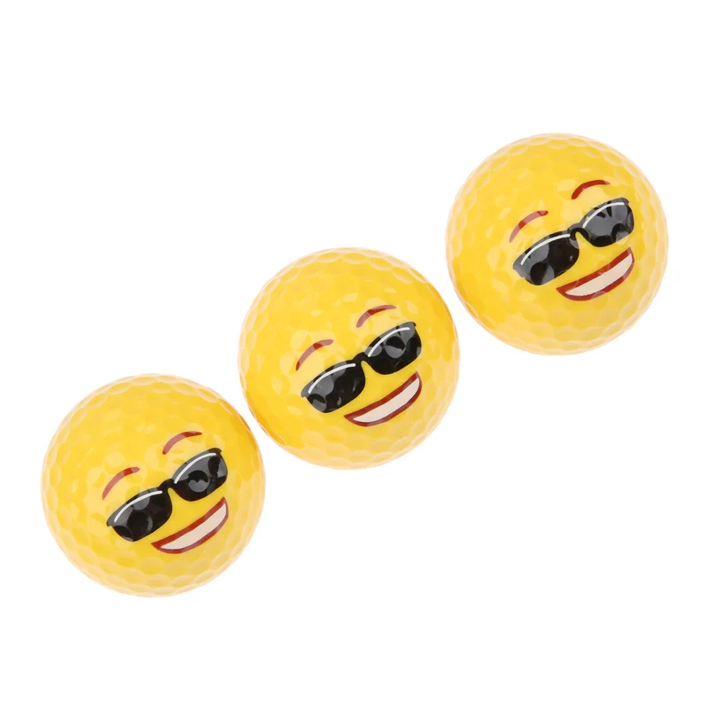 Emoji Emoticon Golf Practice Balls
