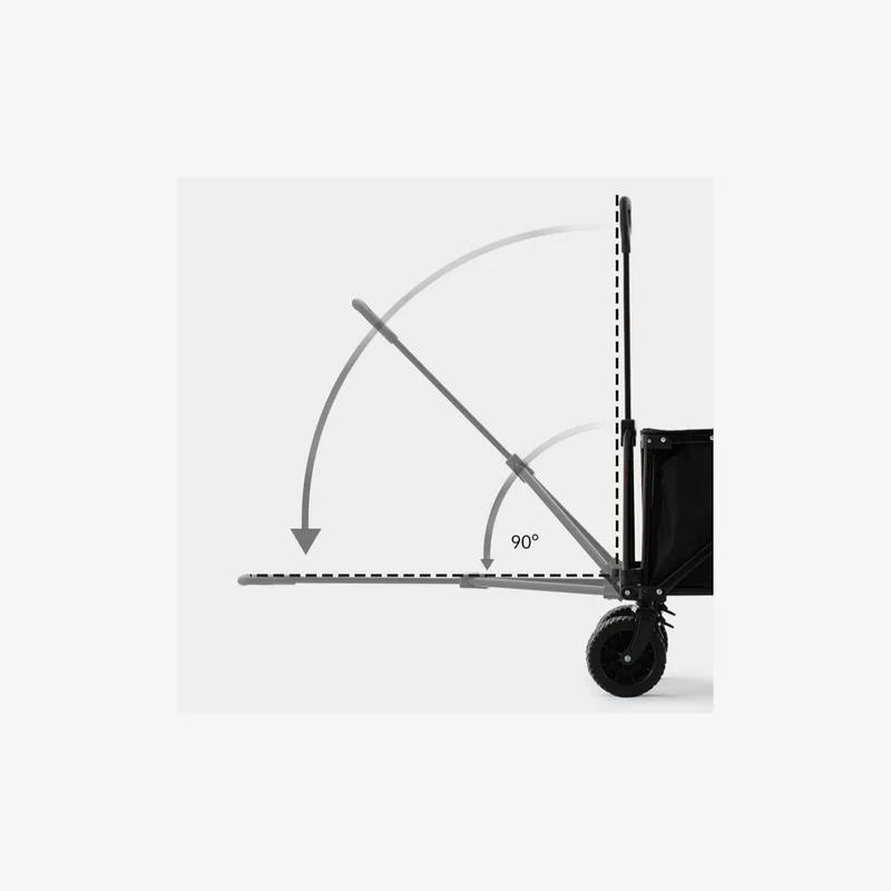 Detachable Wheel Folding Trolley