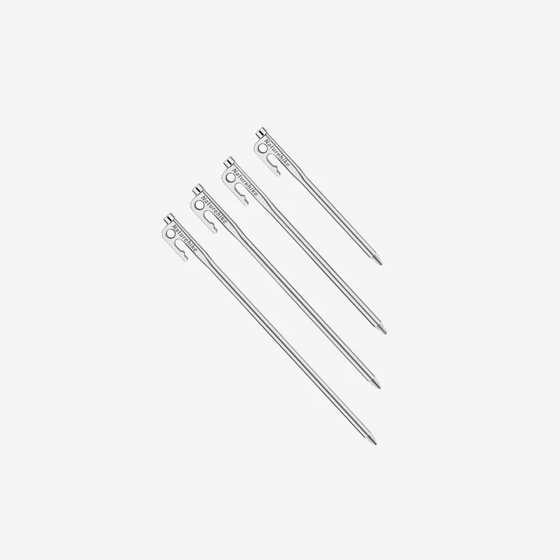 Stainless Steel Tent Pegs (Large)