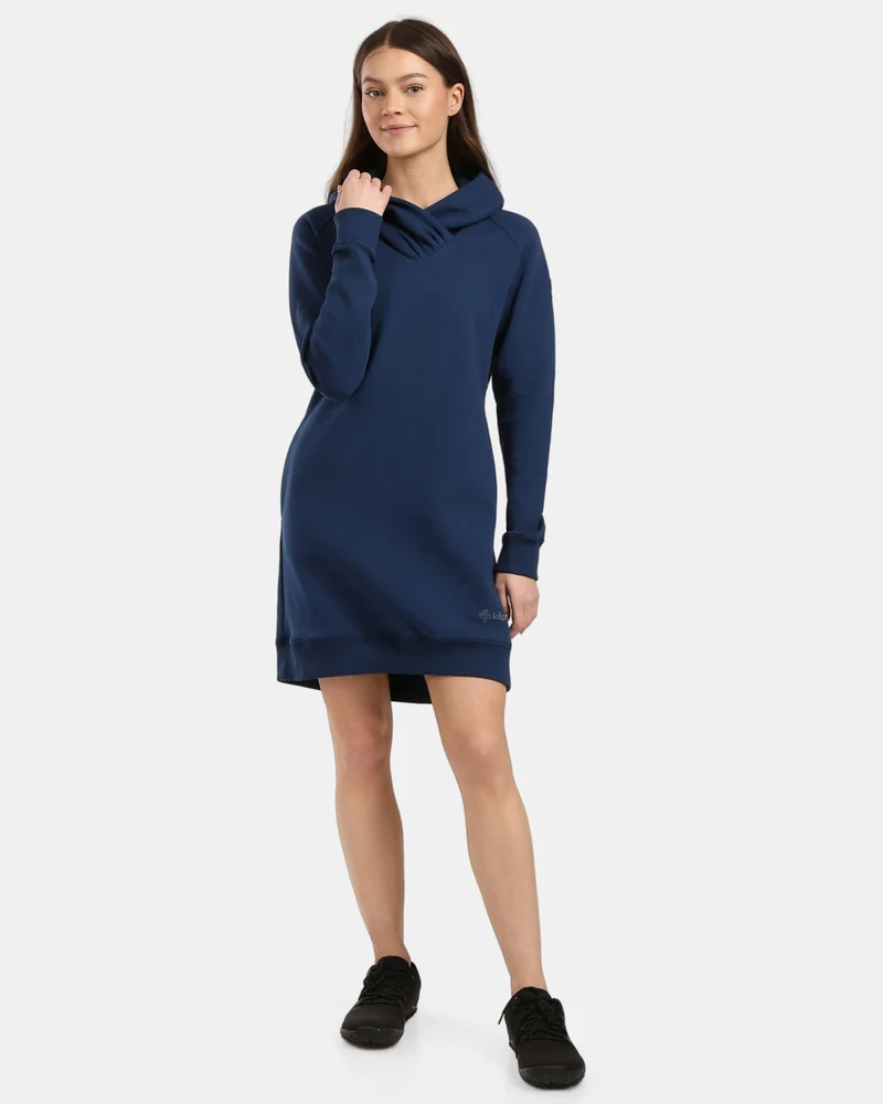Langes Damen-Sweatshirt mit Kapuze Kilpi HEYDEN-W