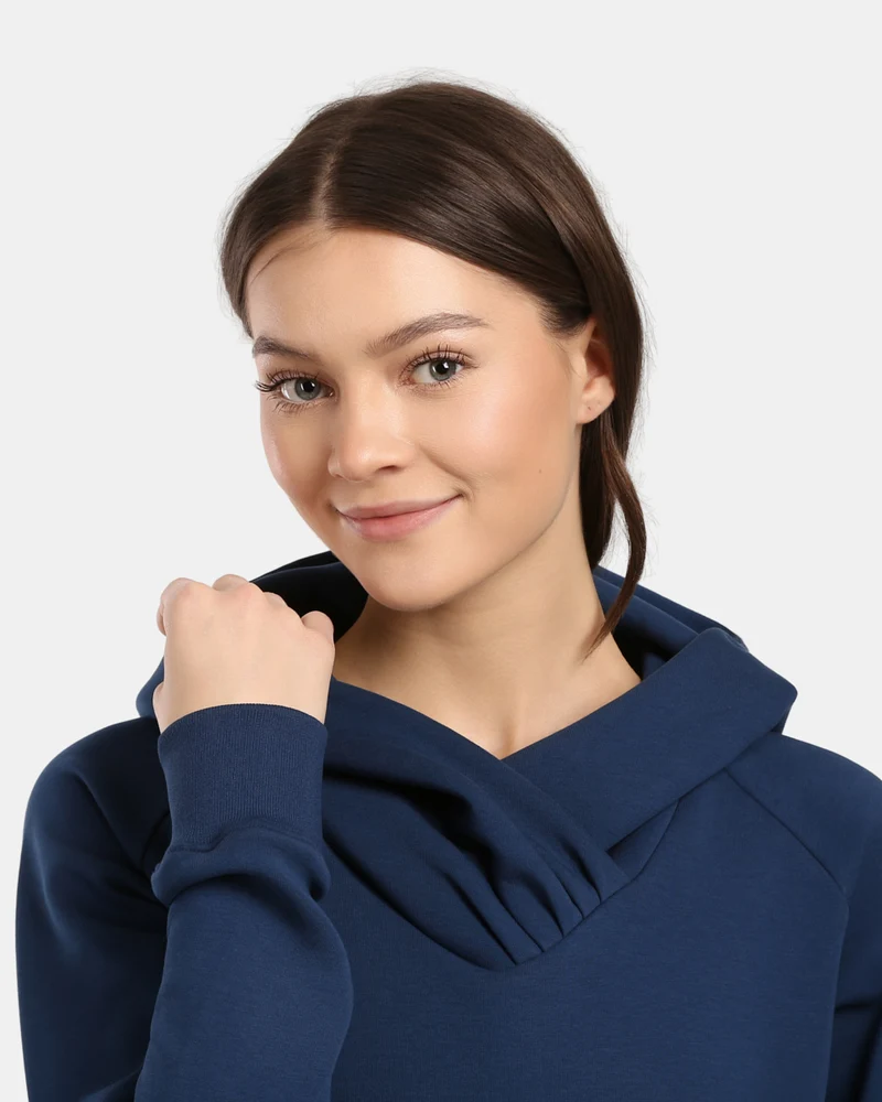 Langes Damen-Sweatshirt mit Kapuze Kilpi HEYDEN-W