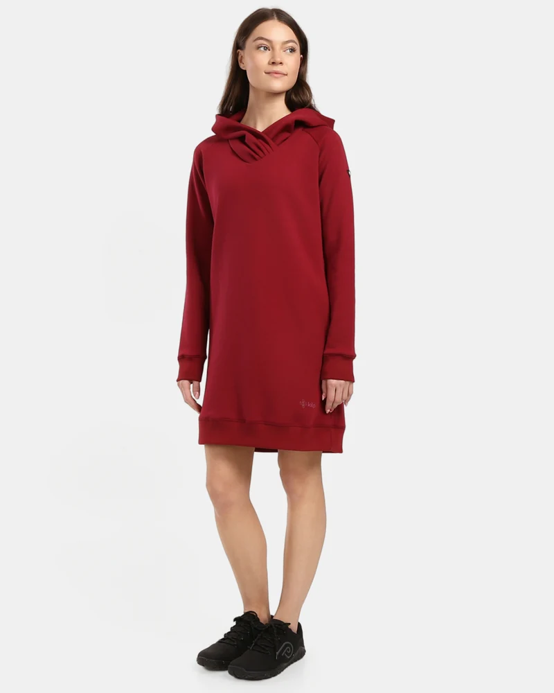 Langes Damen-Sweatshirt mit Kapuze Kilpi HEYDEN-W