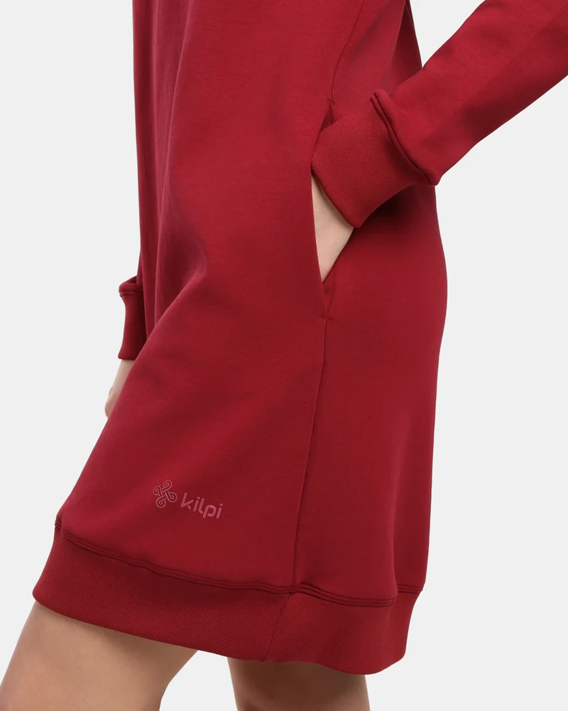 Langes Damen-Sweatshirt mit Kapuze Kilpi HEYDEN-W