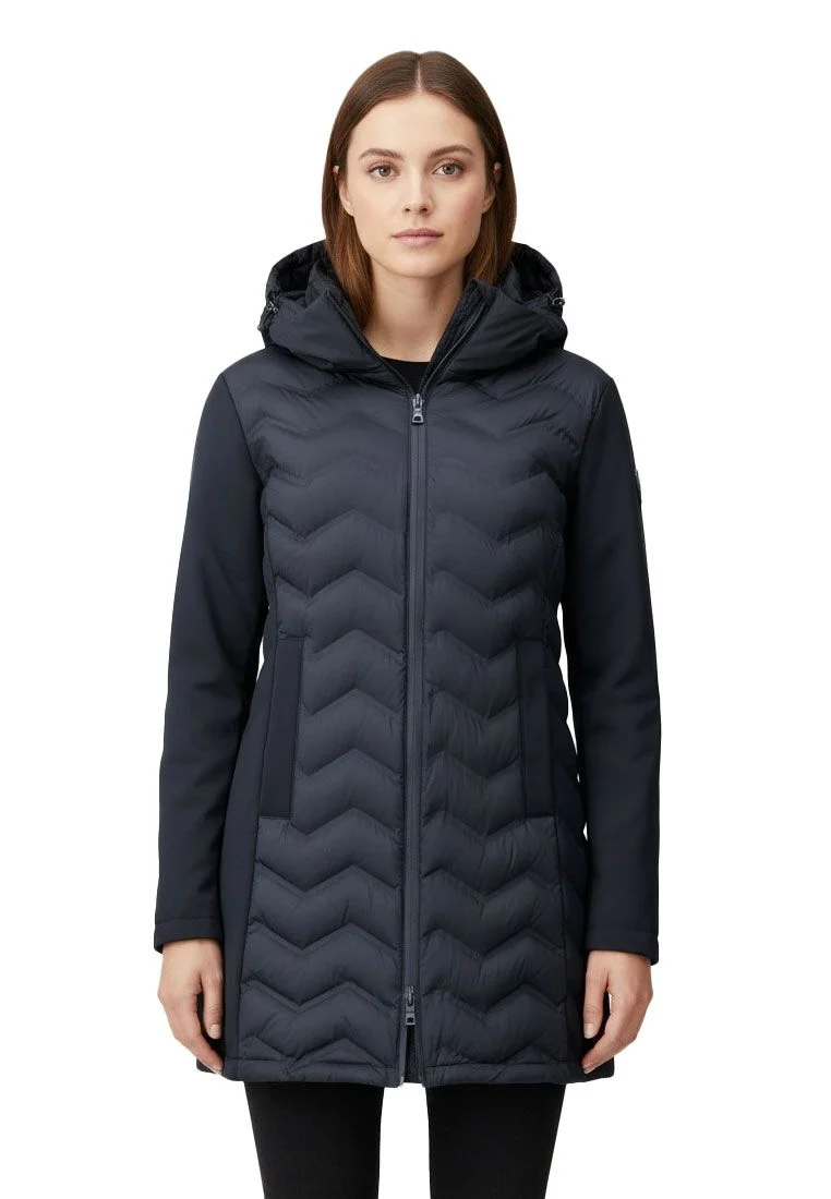 LPO Damen Steppmantel mit Softshell-Einsätzen Luna