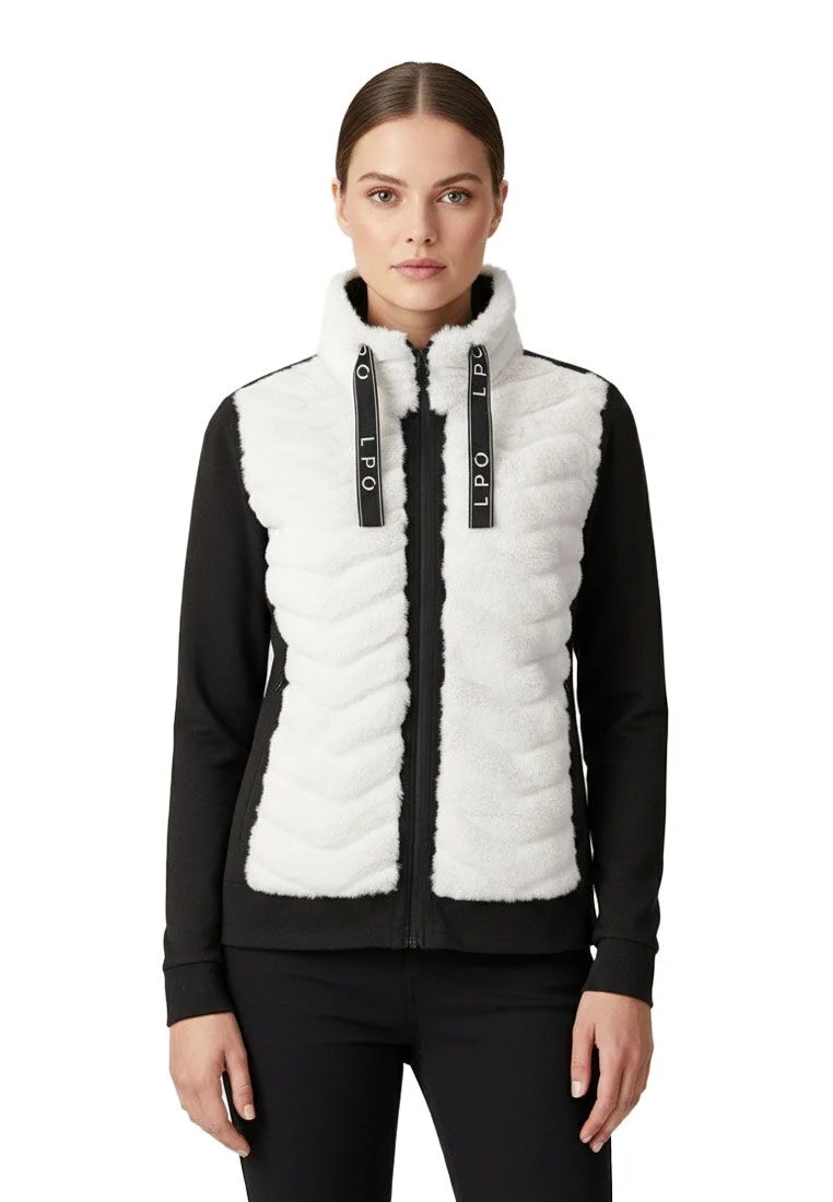 LPO Damen Midlayer mit Fellimitat-Front Lula
