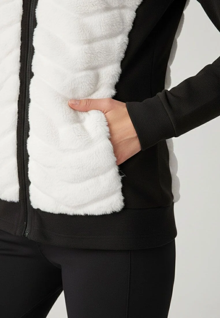 LPO Damen Midlayer mit Fellimitat-Front Lula