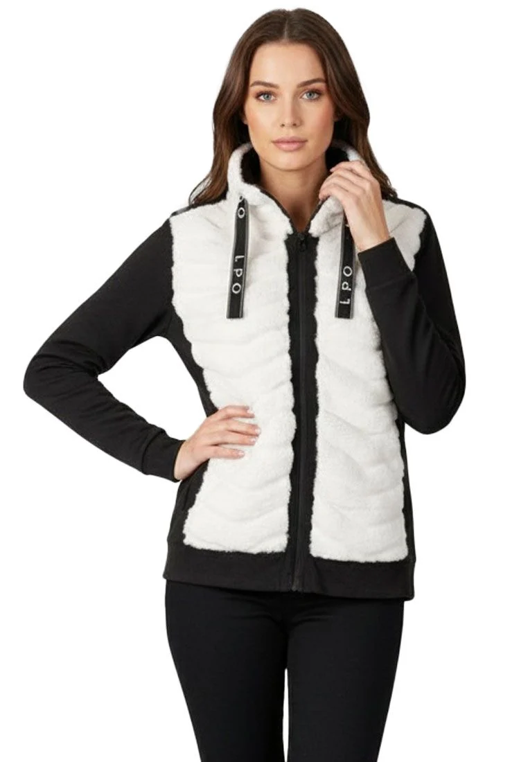 LPO Damen Midlayer mit Fellimitat-Front Lula