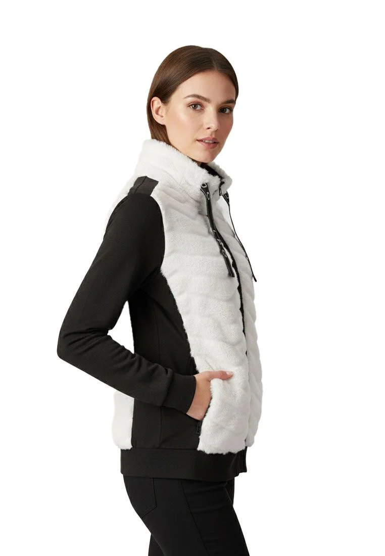 LPO Damen Midlayer mit Fellimitat-Front Lula
