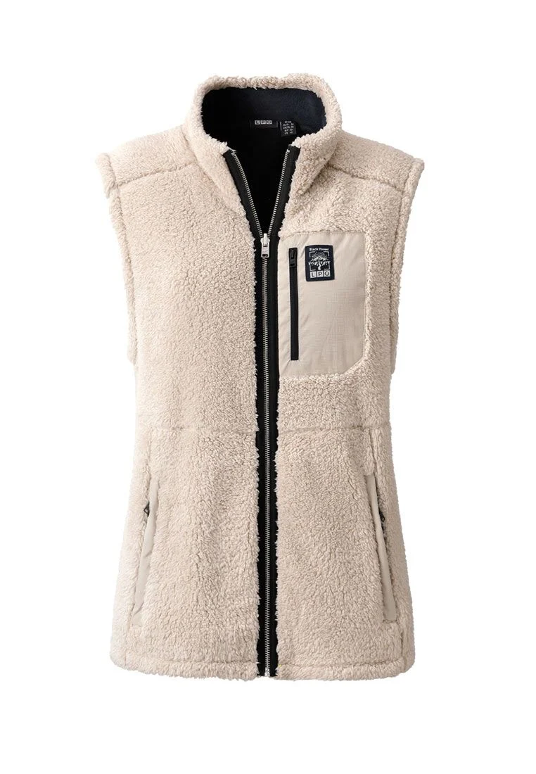LPO Damen Teddy-Fleeceweste Bianca
