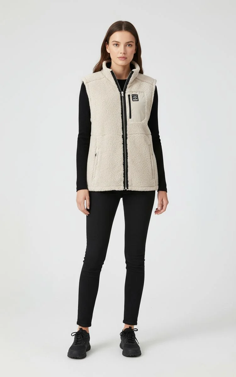 LPO Damen Teddy-Fleeceweste Bianca